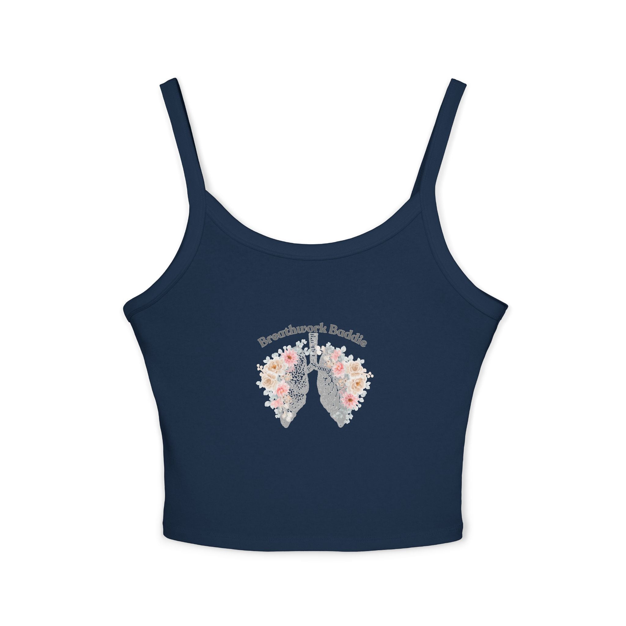 "Breathwork Baddie" Crop Tank