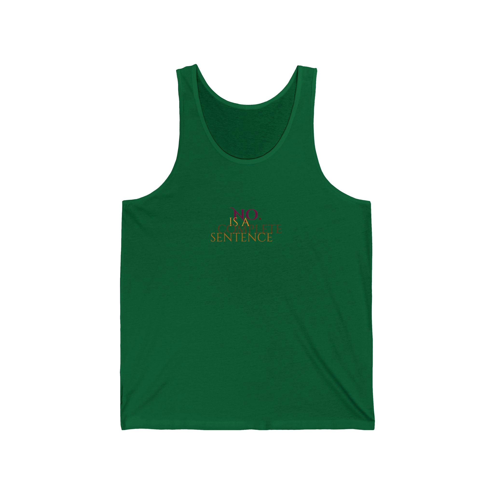No. Complete Sentiment Tank Top