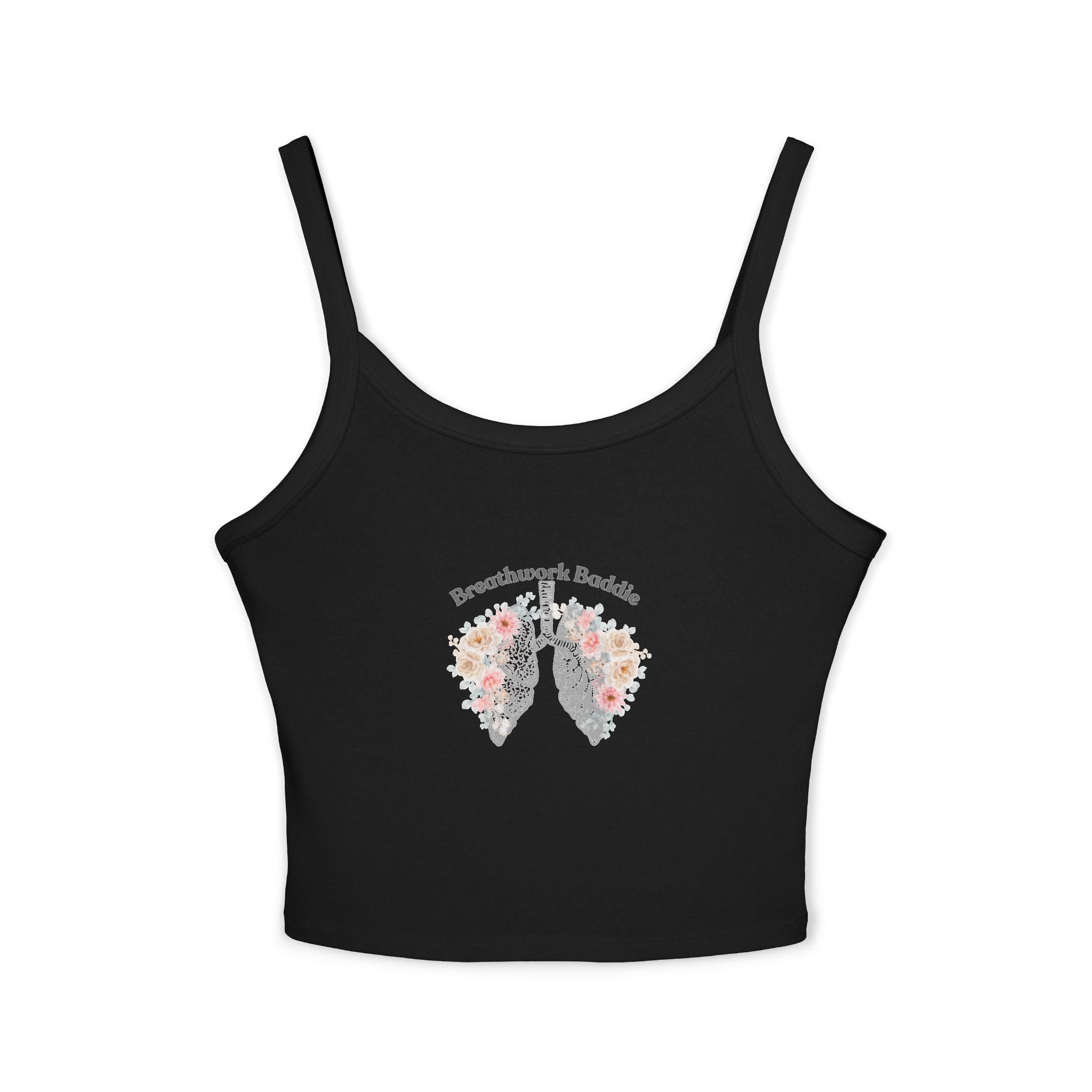 "Breathwork Baddie" Crop Tank