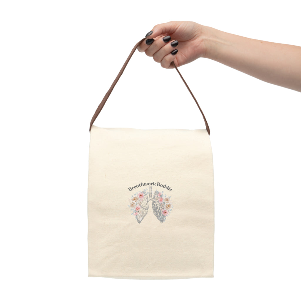 Breathwork Baddie Canvas Lunch Bag