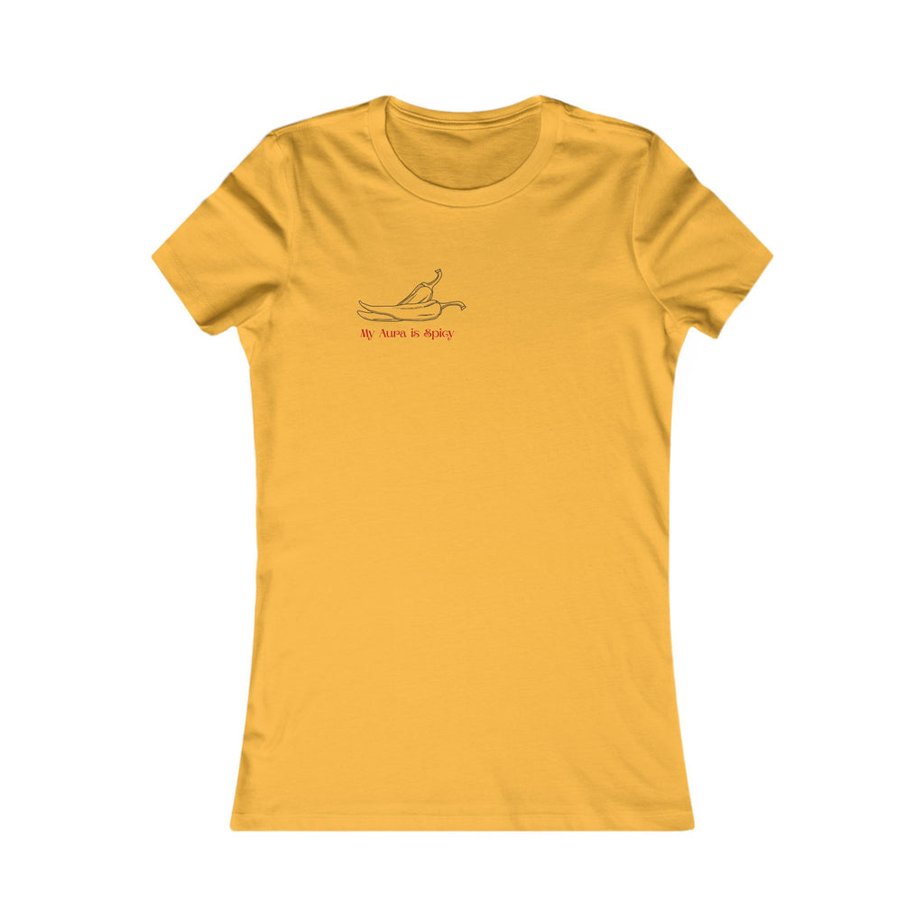 "My Aura is Spicy" Women's Graphic Tee