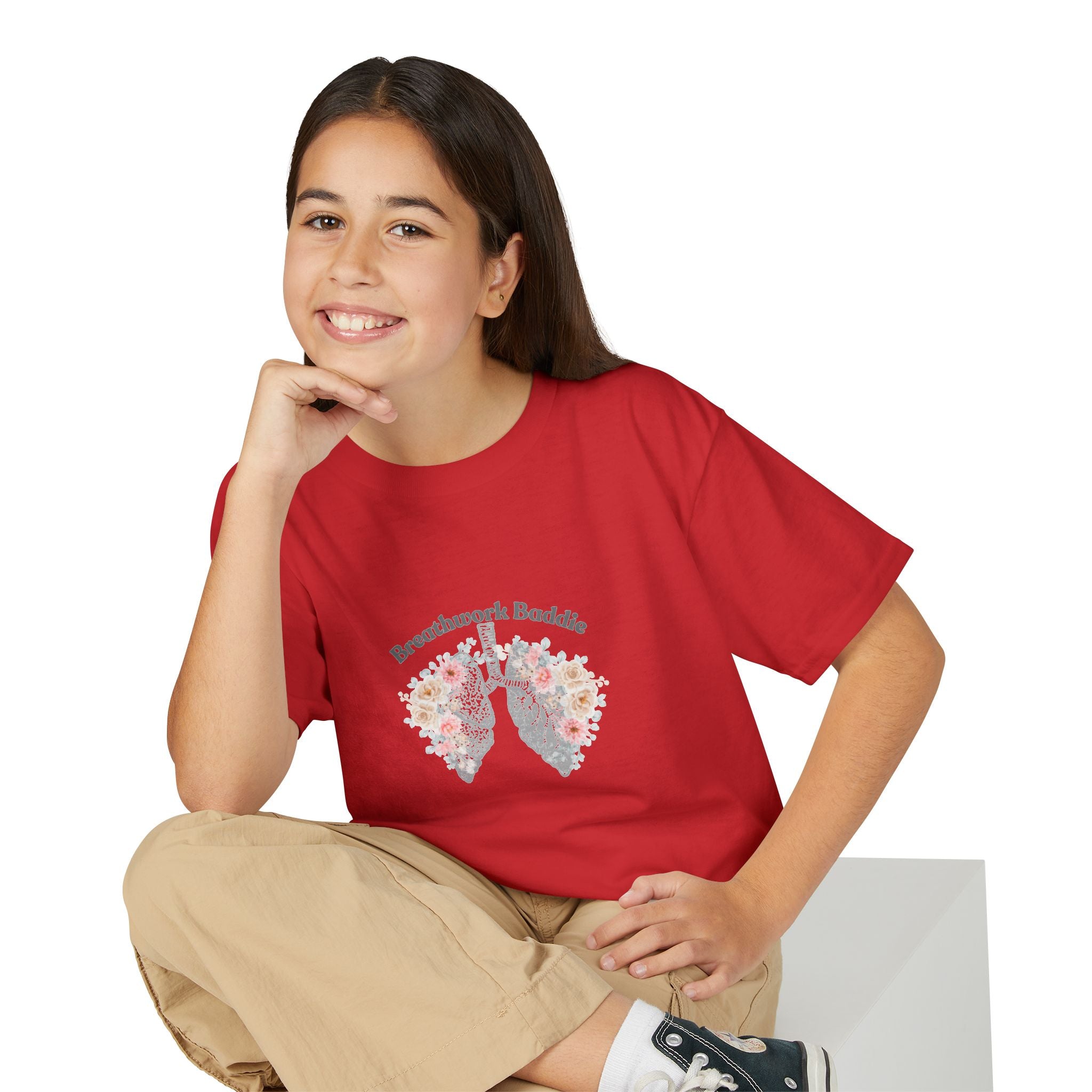 Breathwork Baddie Youth T-Shirt