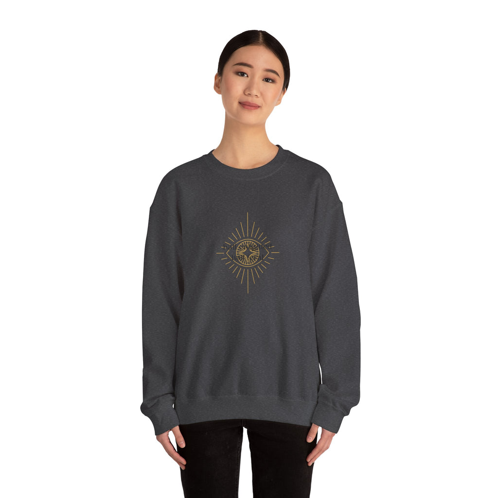 "Half Enlightened, Half Feral" Crewneck Sweatshirt