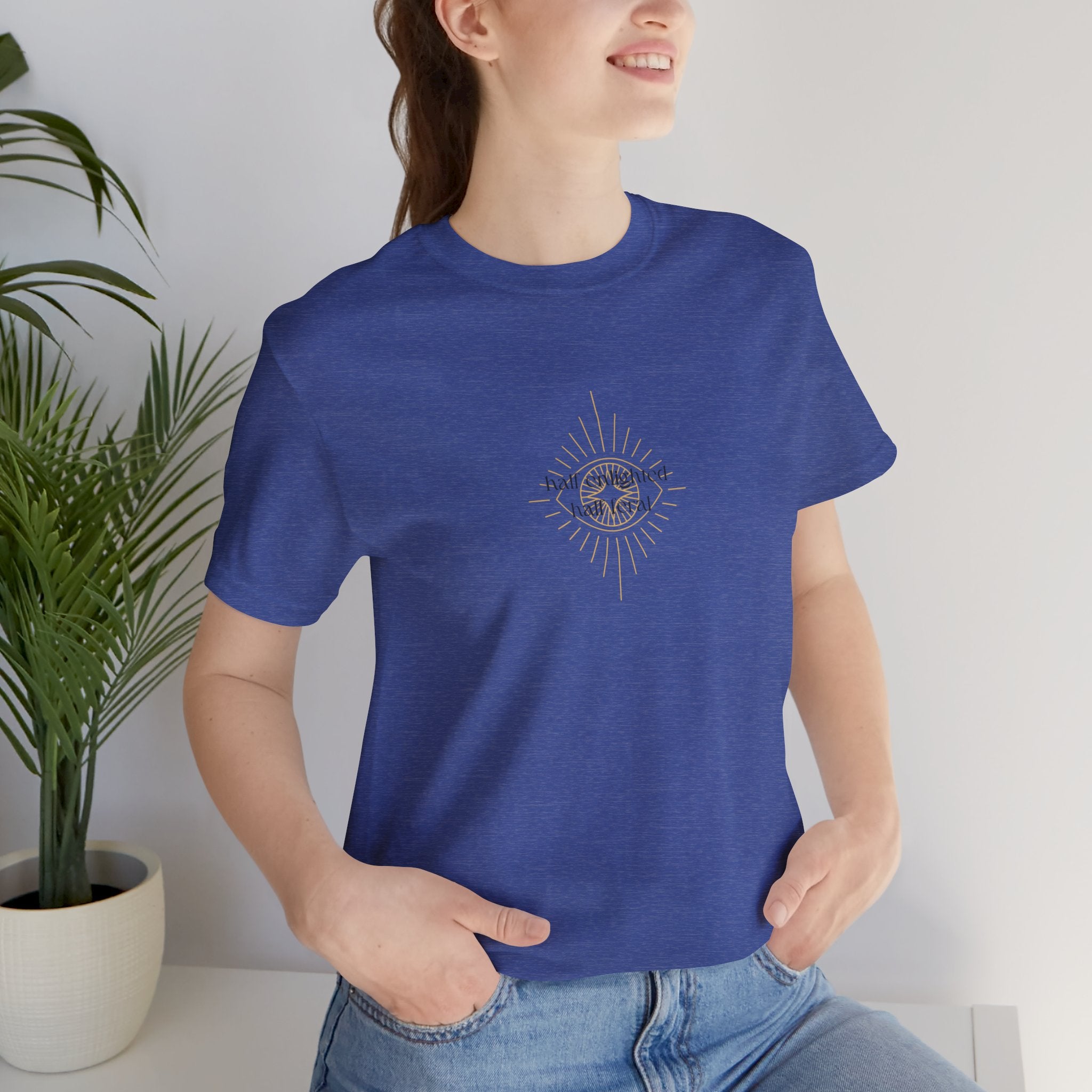 Half Enlightened Jersey Short Sleeve Tee
