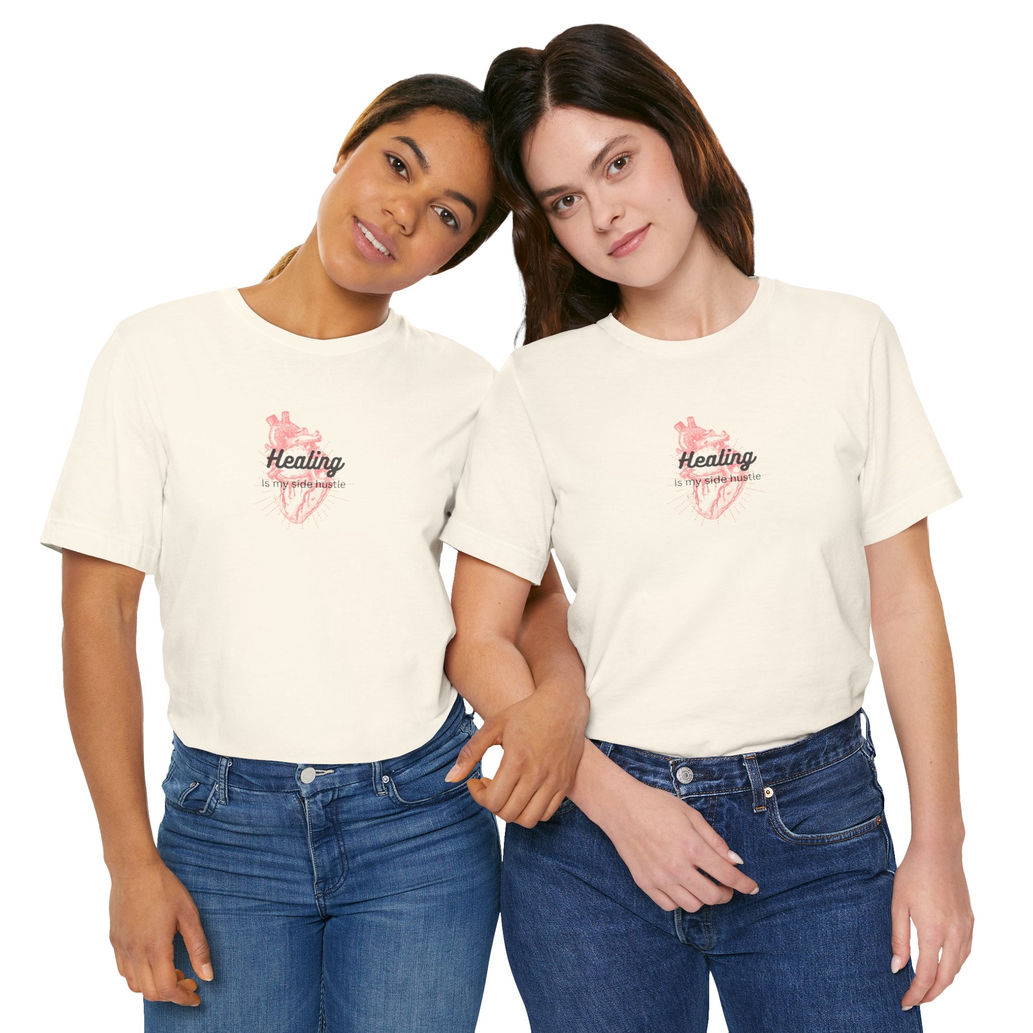 Healing is My Side Hustle Jersey Tee