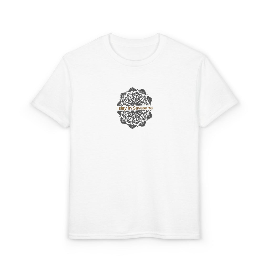 I Slay In Savasana Youth T-Shirt