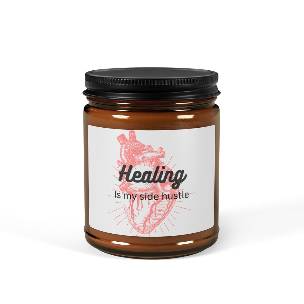 "Healing is my side hustle" Soy Candle