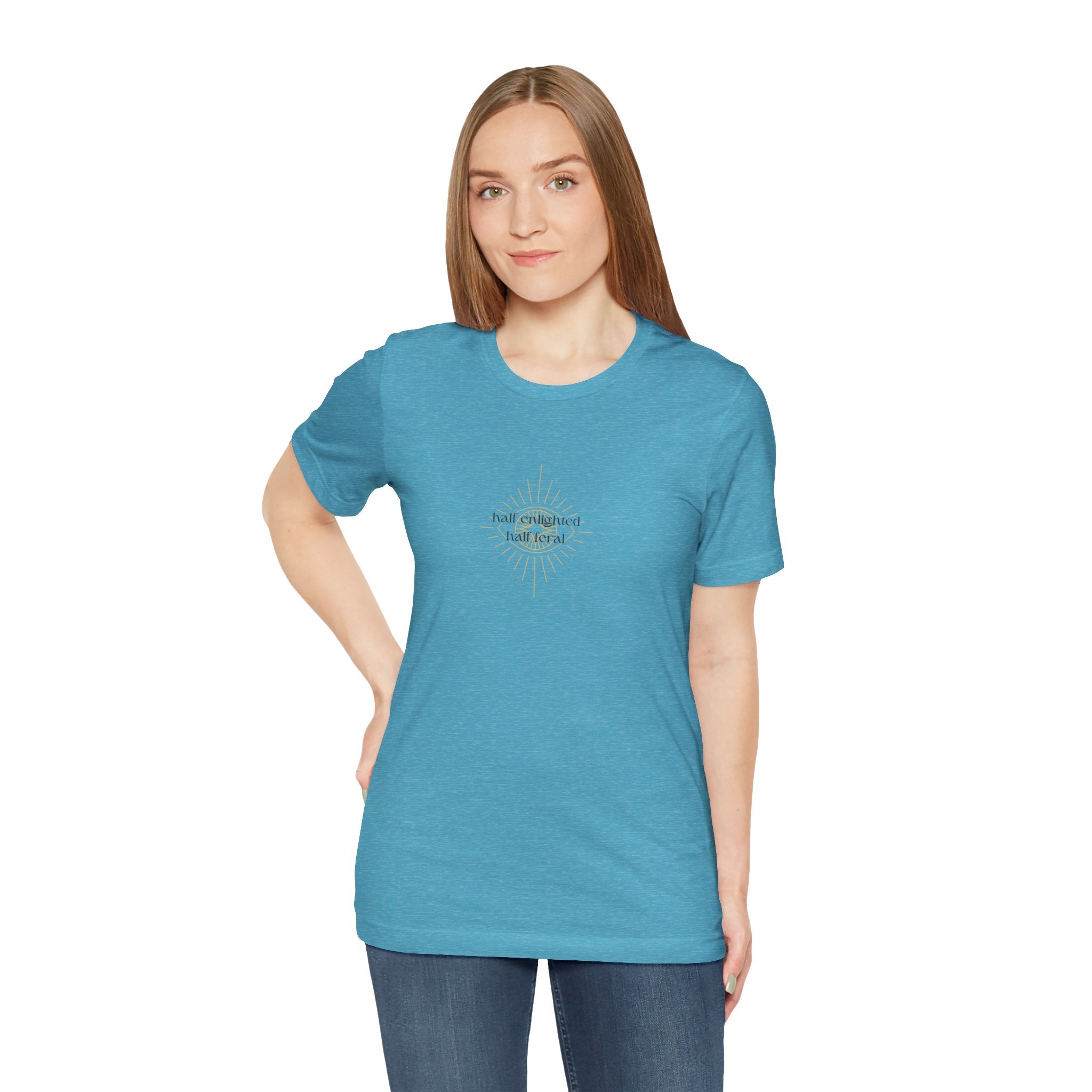 Half Enlightened Jersey Short Sleeve Tee