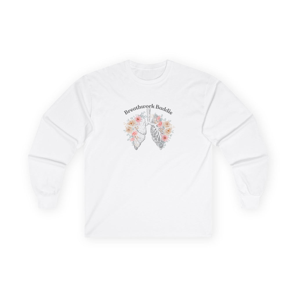 "Breathwork Baddie" Long Sleeve Tee