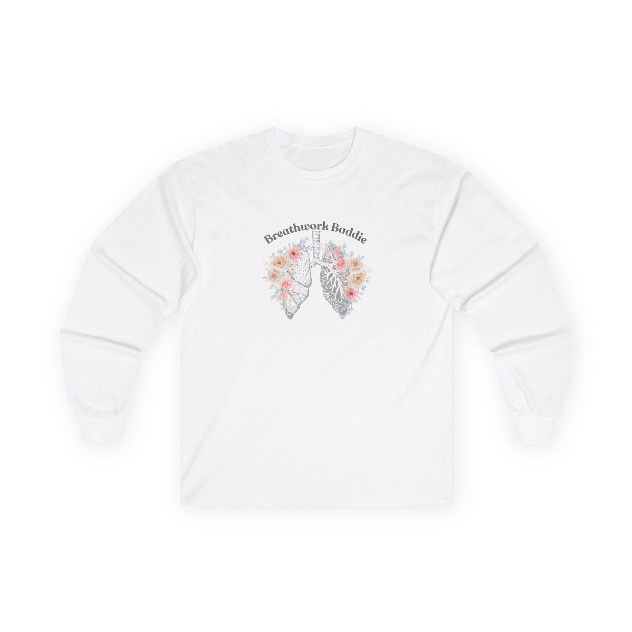 "Breathwork Baddie" Long Sleeve Tee