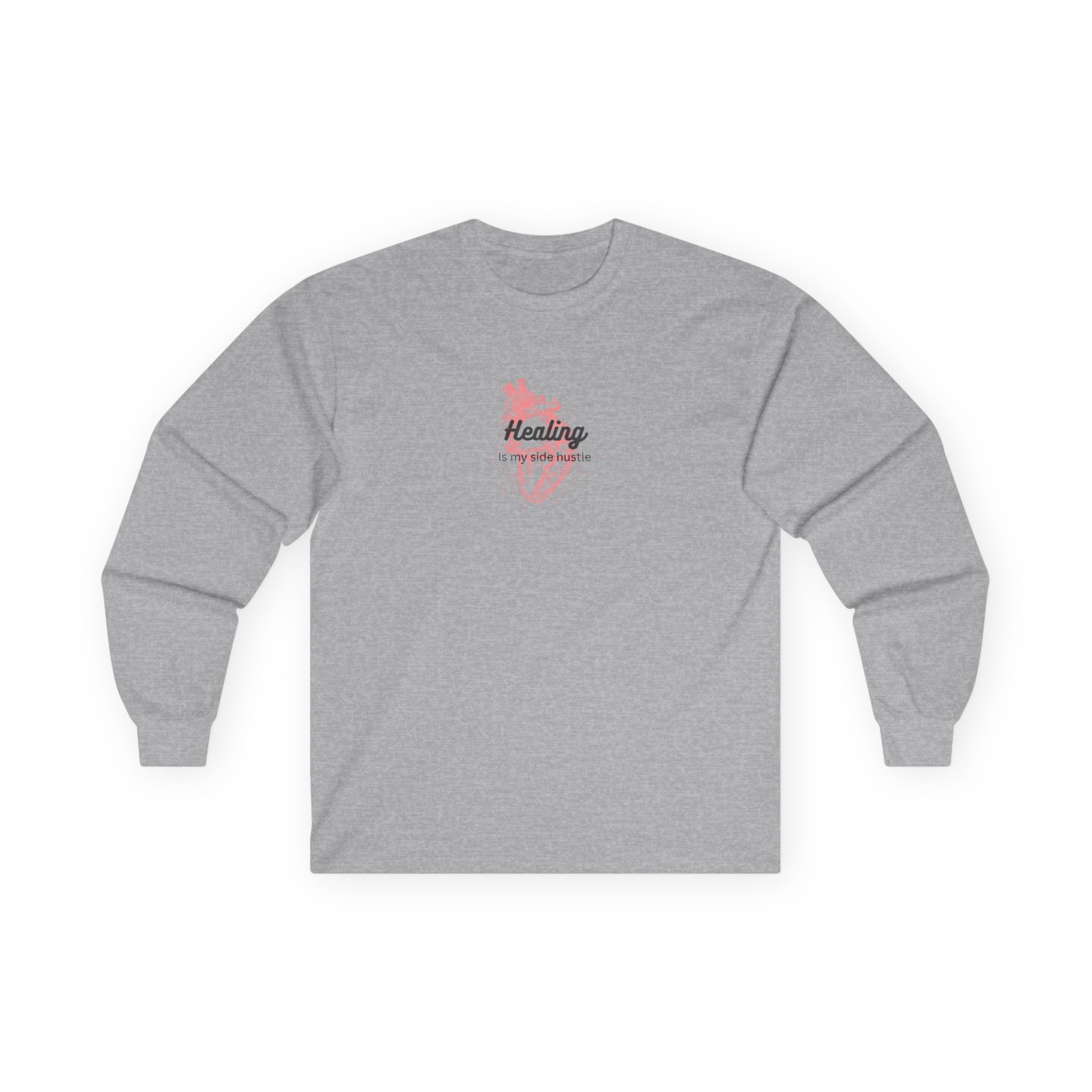Healing is my Side Hustle Long Sleeve Tee
