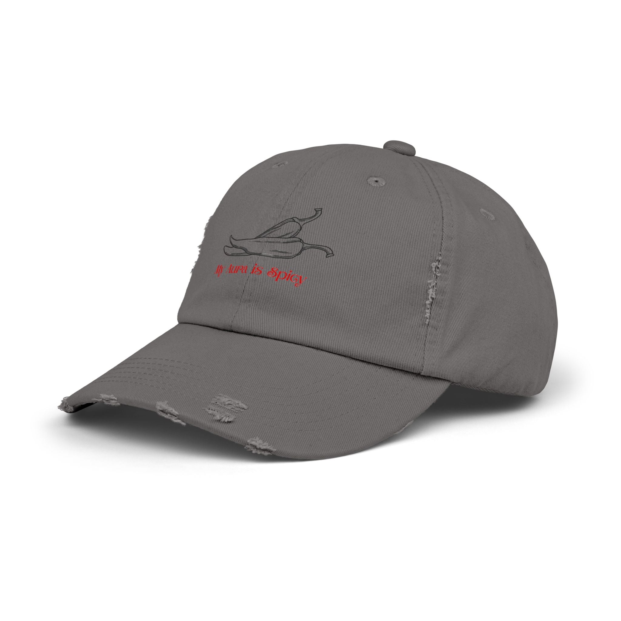 My Aura is Spicy Distressed Baseball Cap