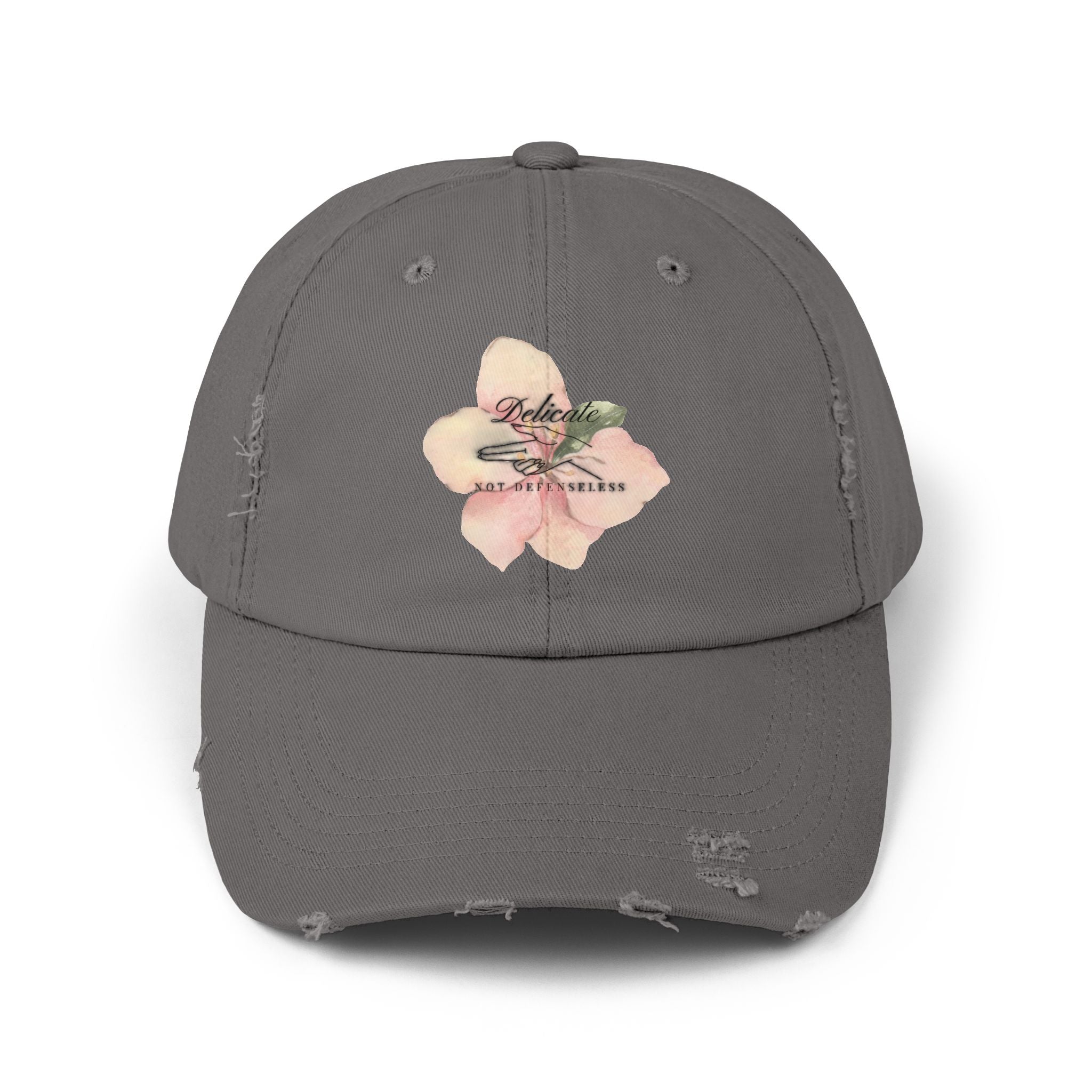 Delicate Distressed Dad Hat