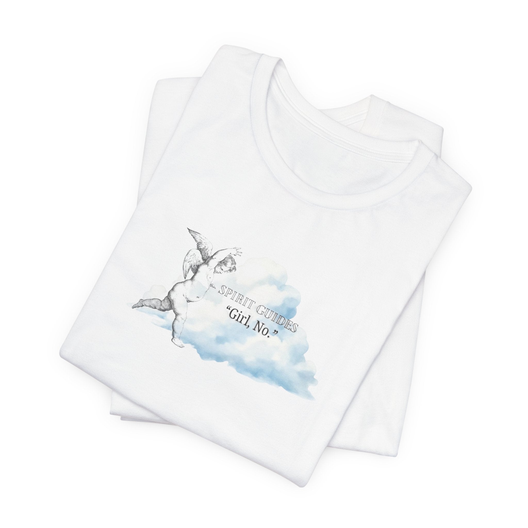 Spirit Guides "Girl, No." Jersey Tee