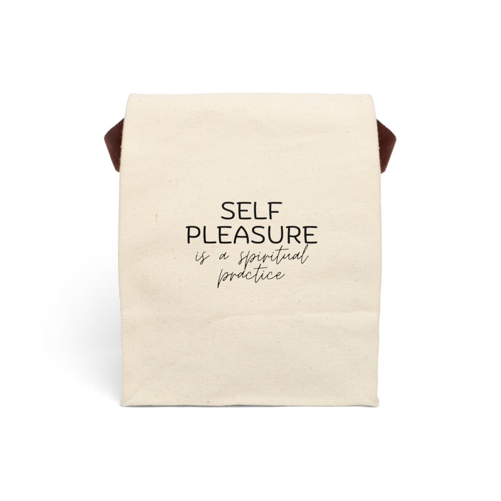Self Care Canvas Lunch Bag
