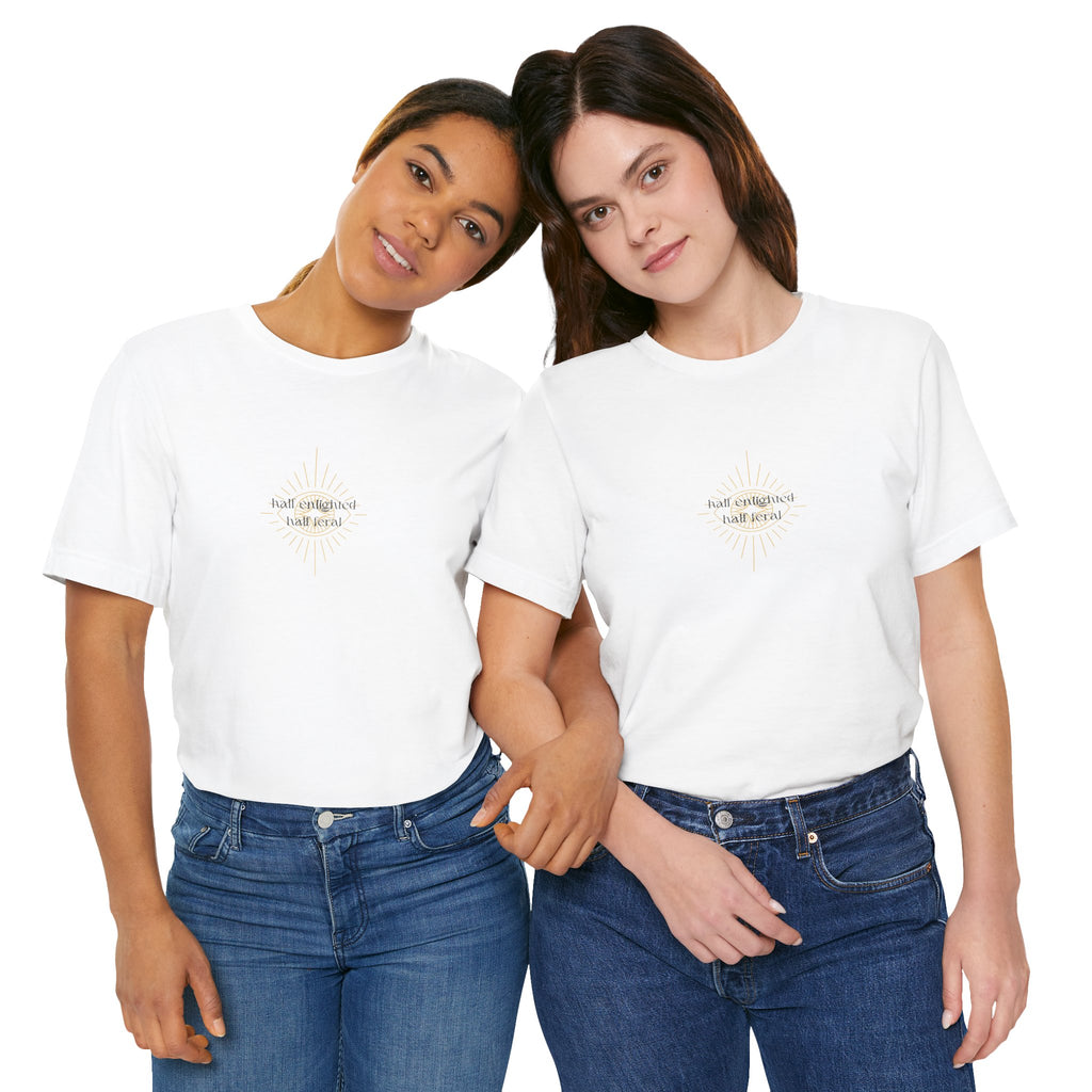 Half Enlightened Jersey Short Sleeve Tee