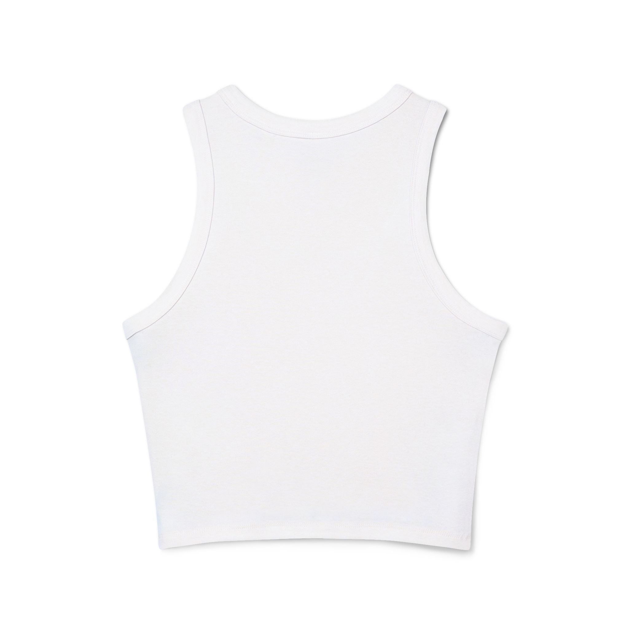 Trust Issues Ribbed Racer Tank Top