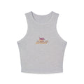 No. Is a complete sentence Ribbed Racer Tank Top