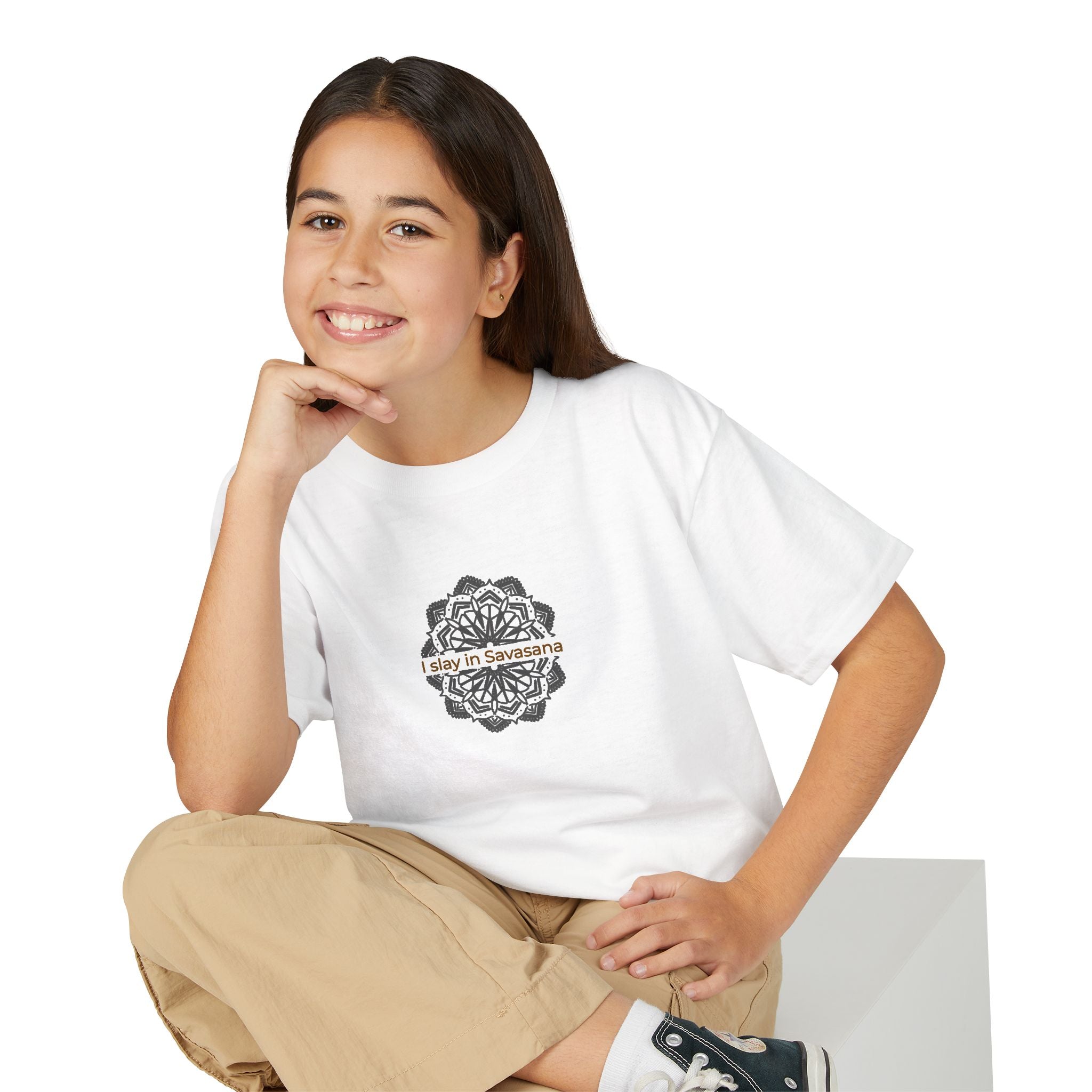 I Slay In Savasana Youth T-Shirt