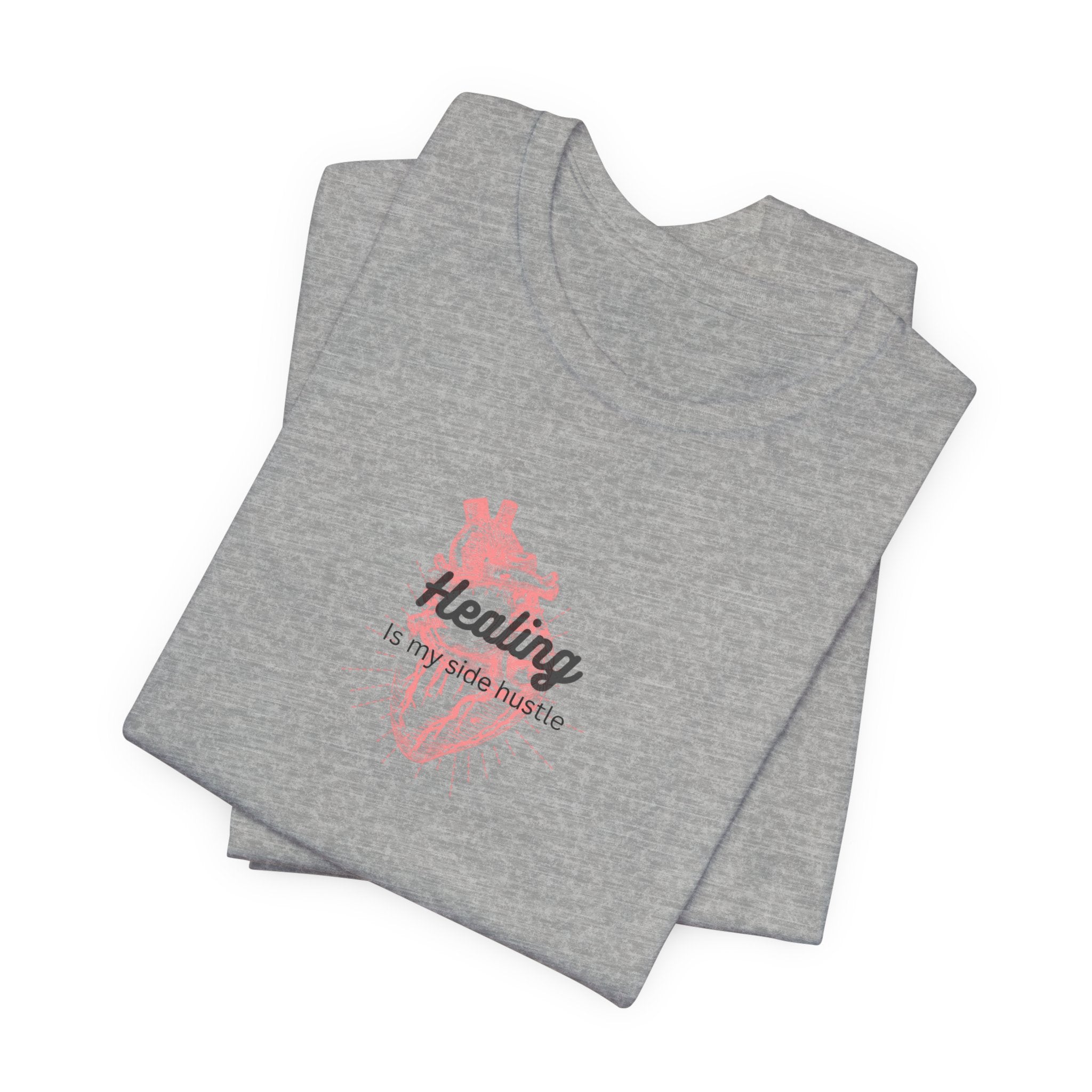 Healing is My Side Hustle Jersey Tee