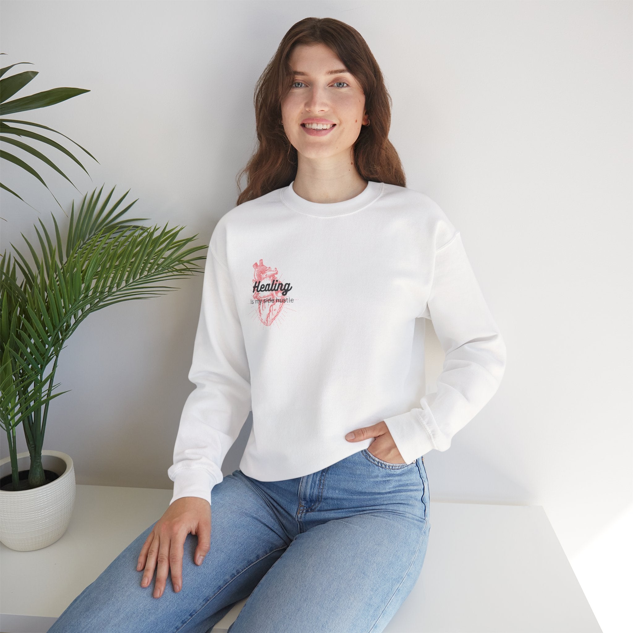 Healing is my Side Hustle Crewneck Sweatshirt