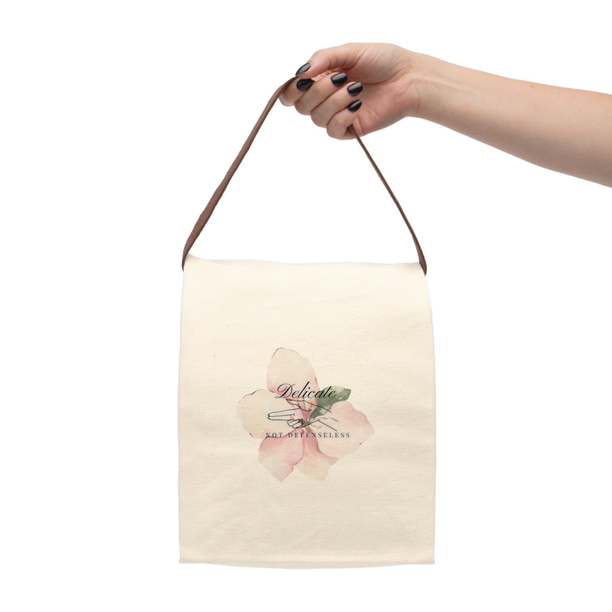 Delicate Canvas Lunch Bag