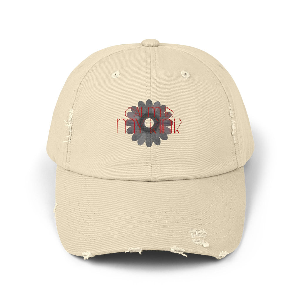 Calm is Distressed Daisy Cap
