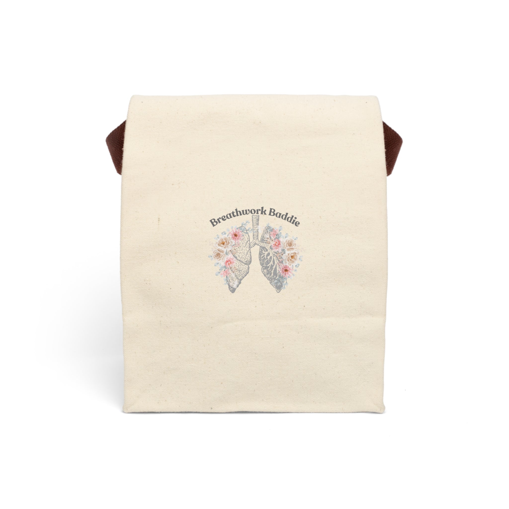 Breathwork Baddie Canvas Lunch Bag