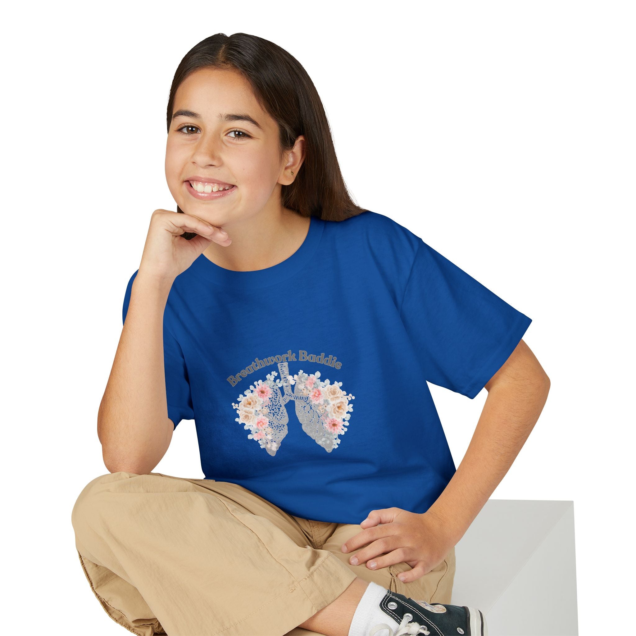 Breathwork Baddie Youth T-Shirt