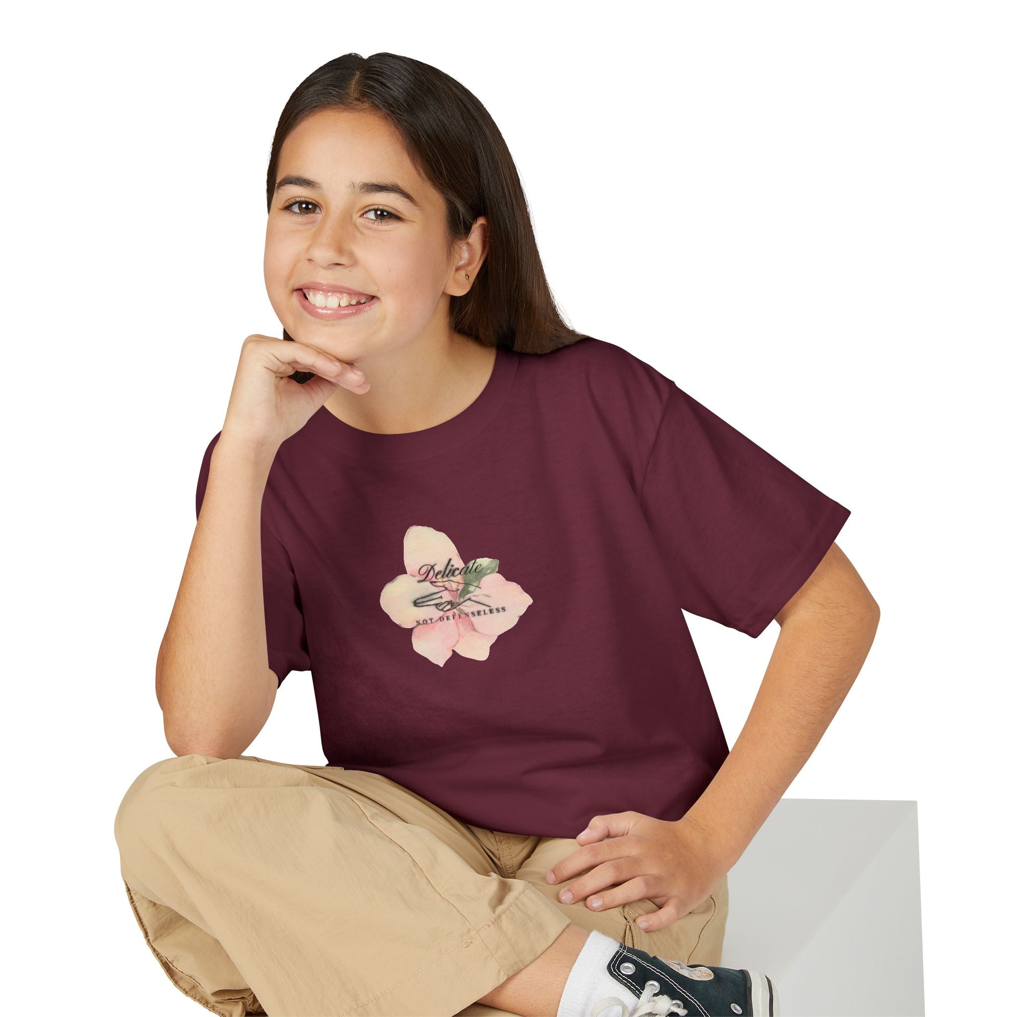 Delicate not Defenseless Youth T-Shirt