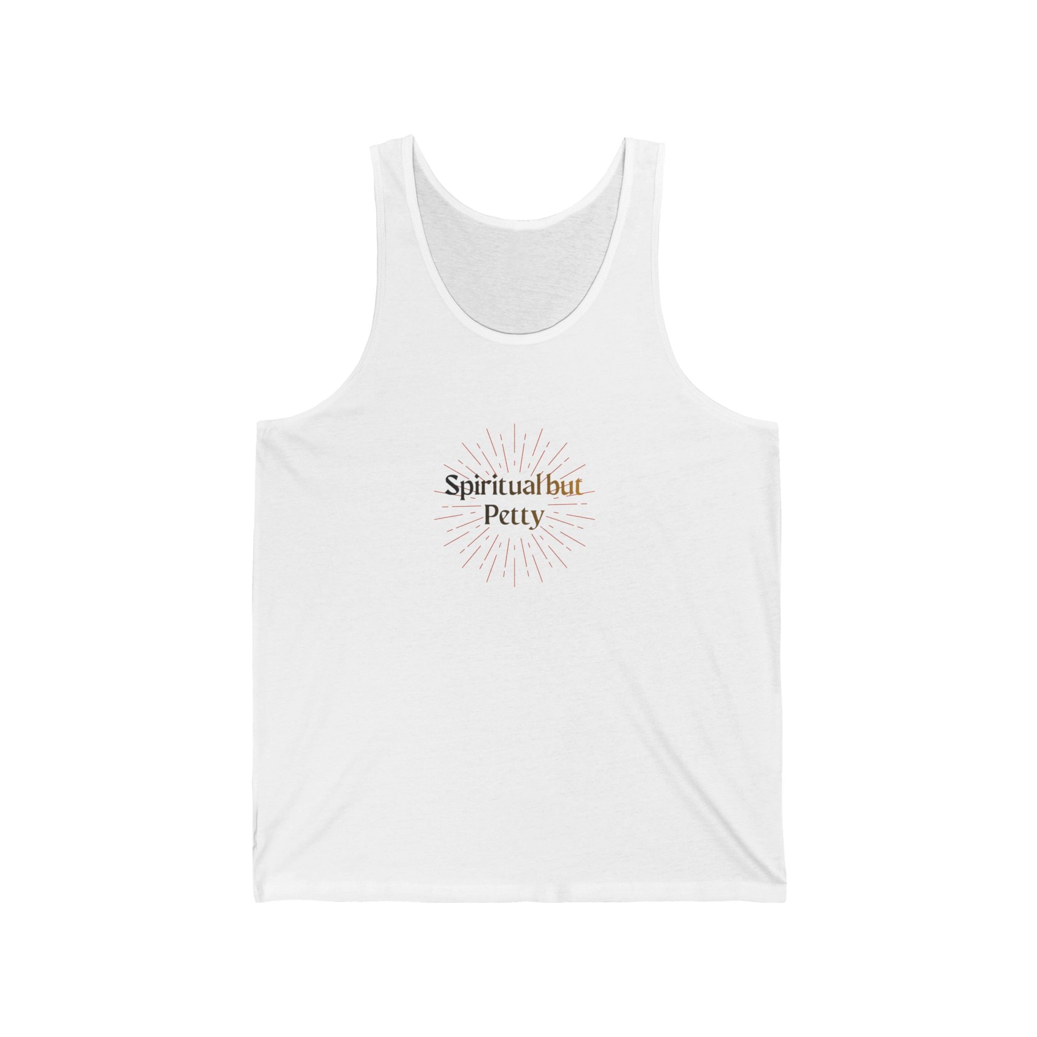 Spiritual But Petty Tank Top