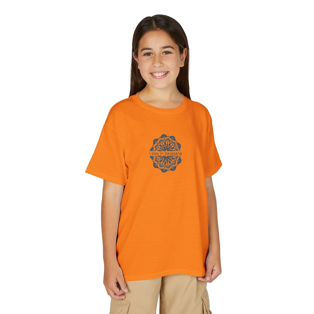 I Slay In Savasana Youth T-Shirt