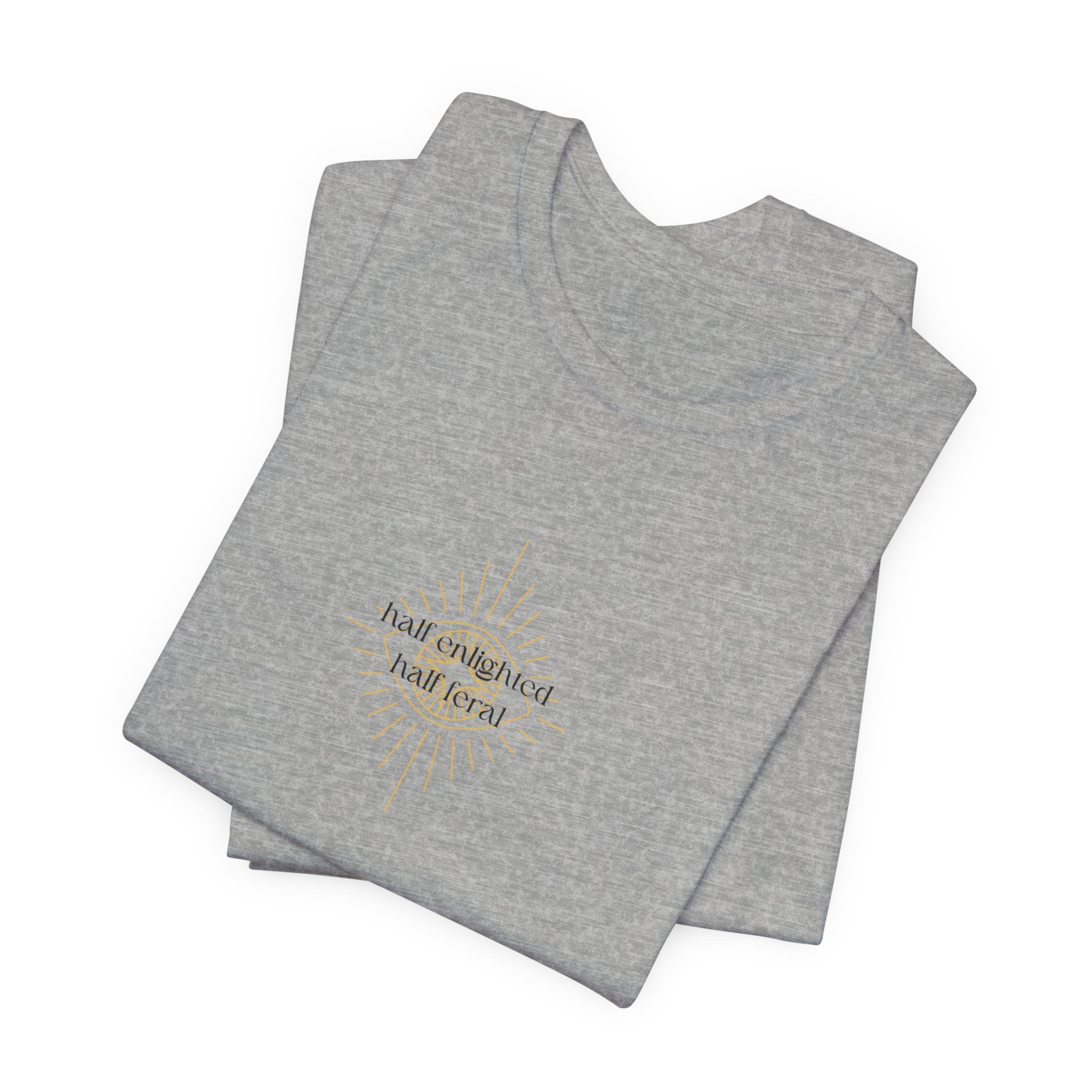 Half Enlightened Jersey Short Sleeve Tee