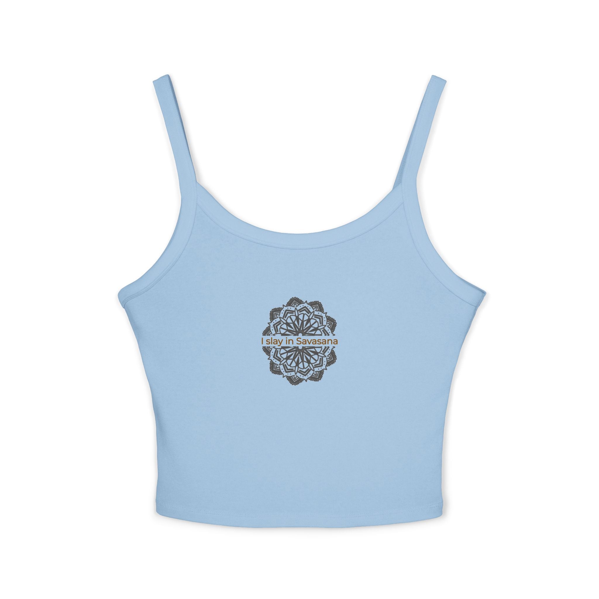 I Slay in Savasana Crop Tank