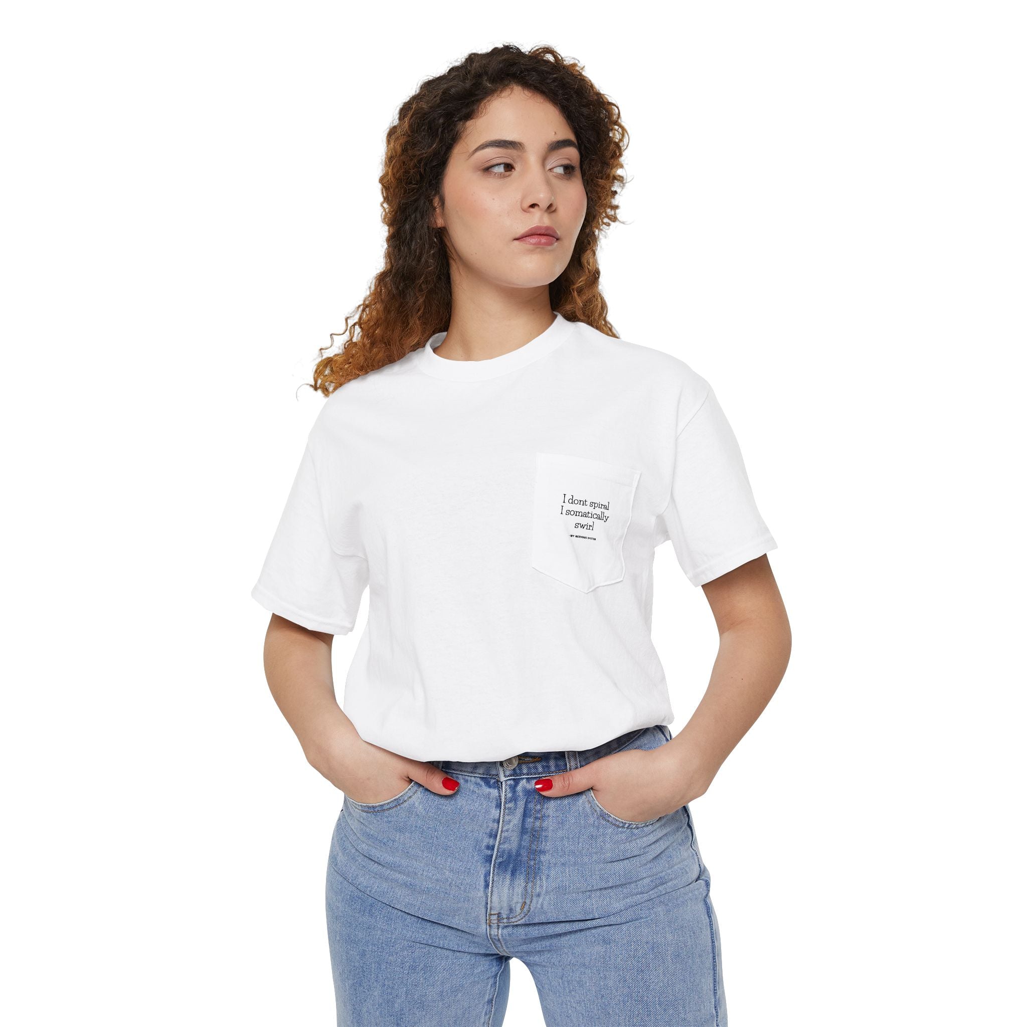 Somatically Swirl Pocket Tee