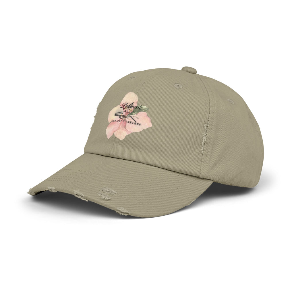 Delicate Distressed Dad Hat