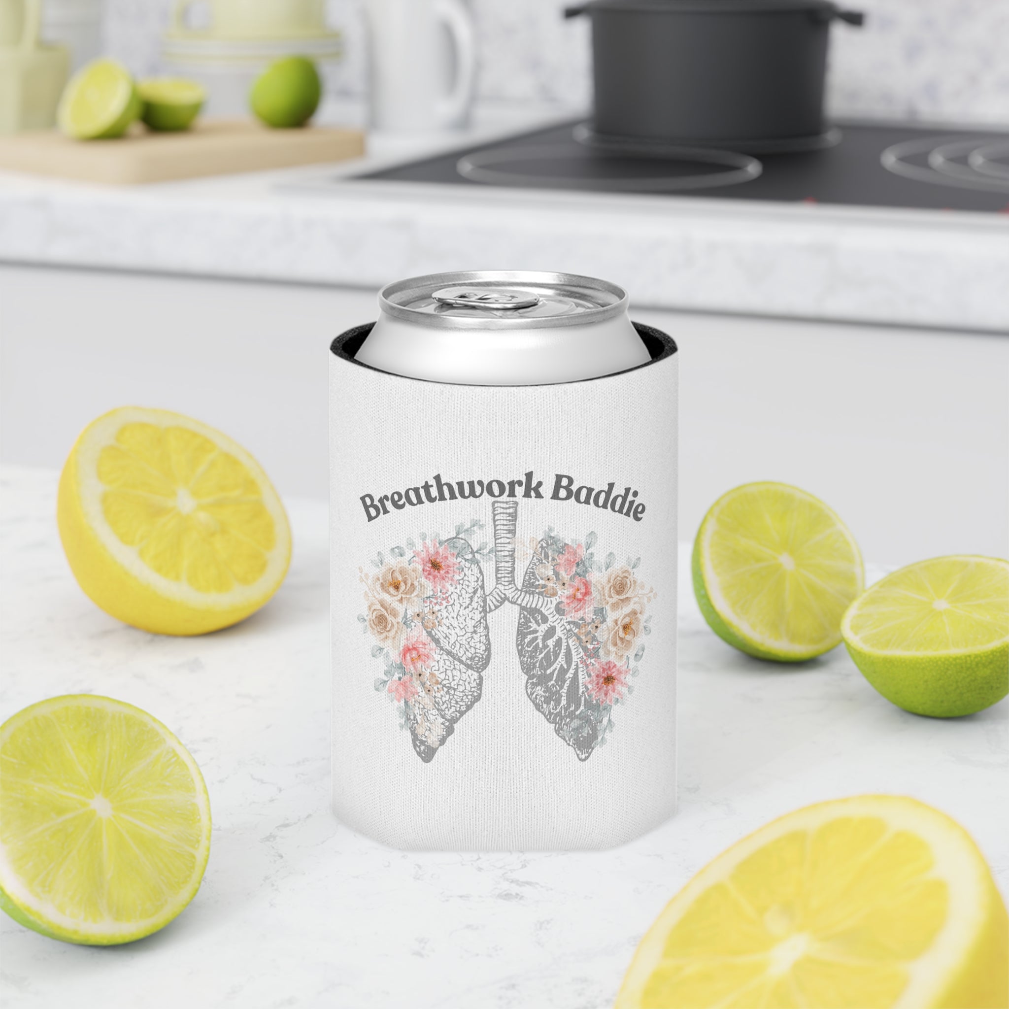 "Breathwork Baddie" Can Cooler