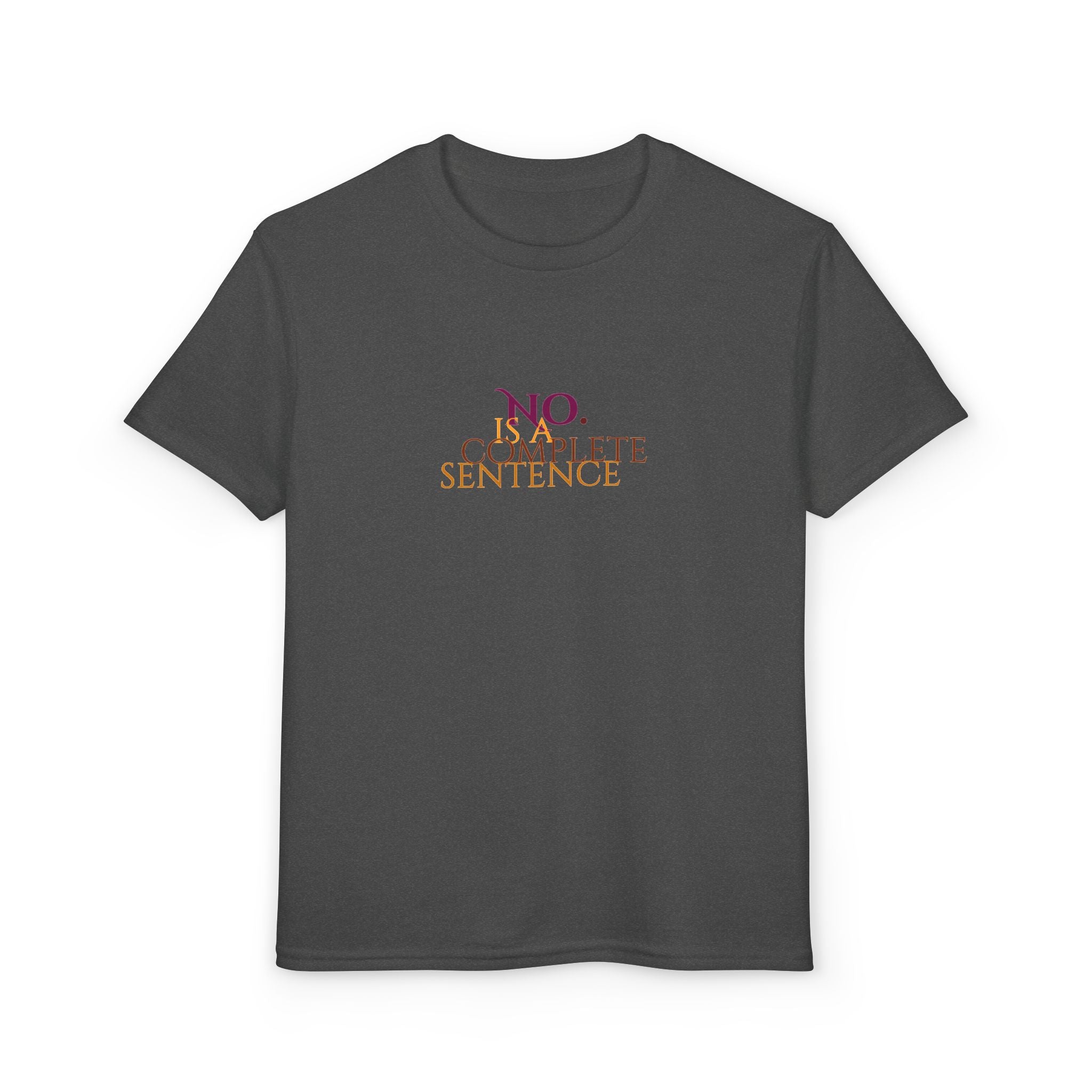 Youth "No. Complete Sentences" Graphic Tee