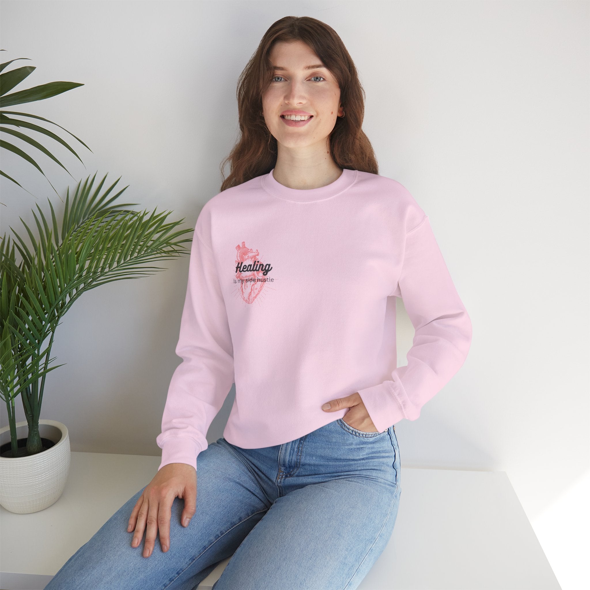 Healing is my Side Hustle Crewneck Sweatshirt