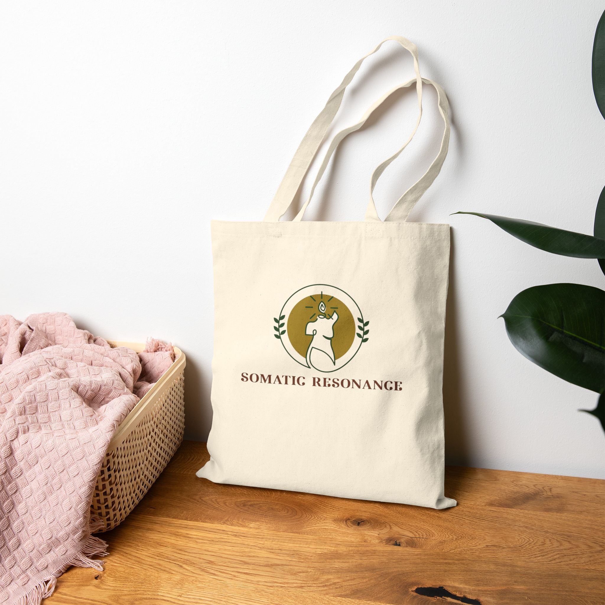 Somatic Resonance - Cotton Canvas Tote