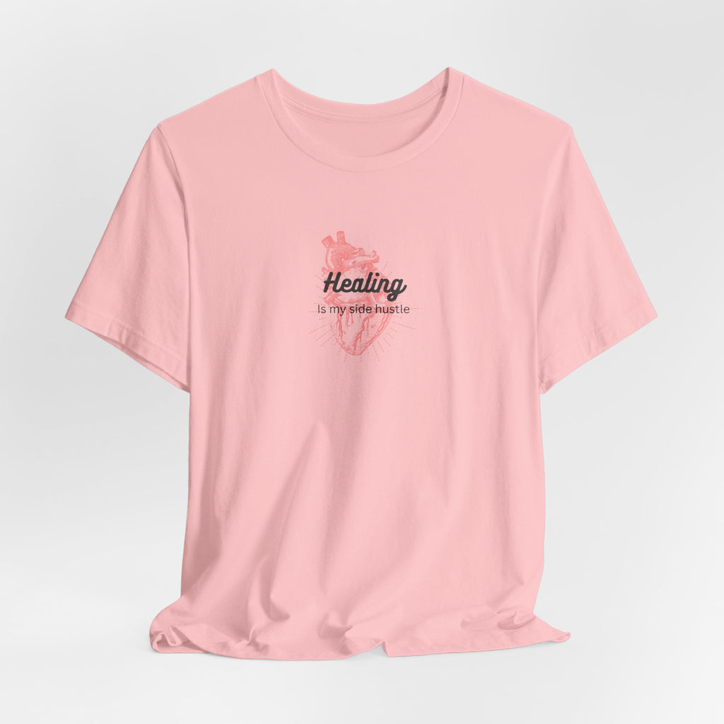 Healing is My Side Hustle Jersey Tee