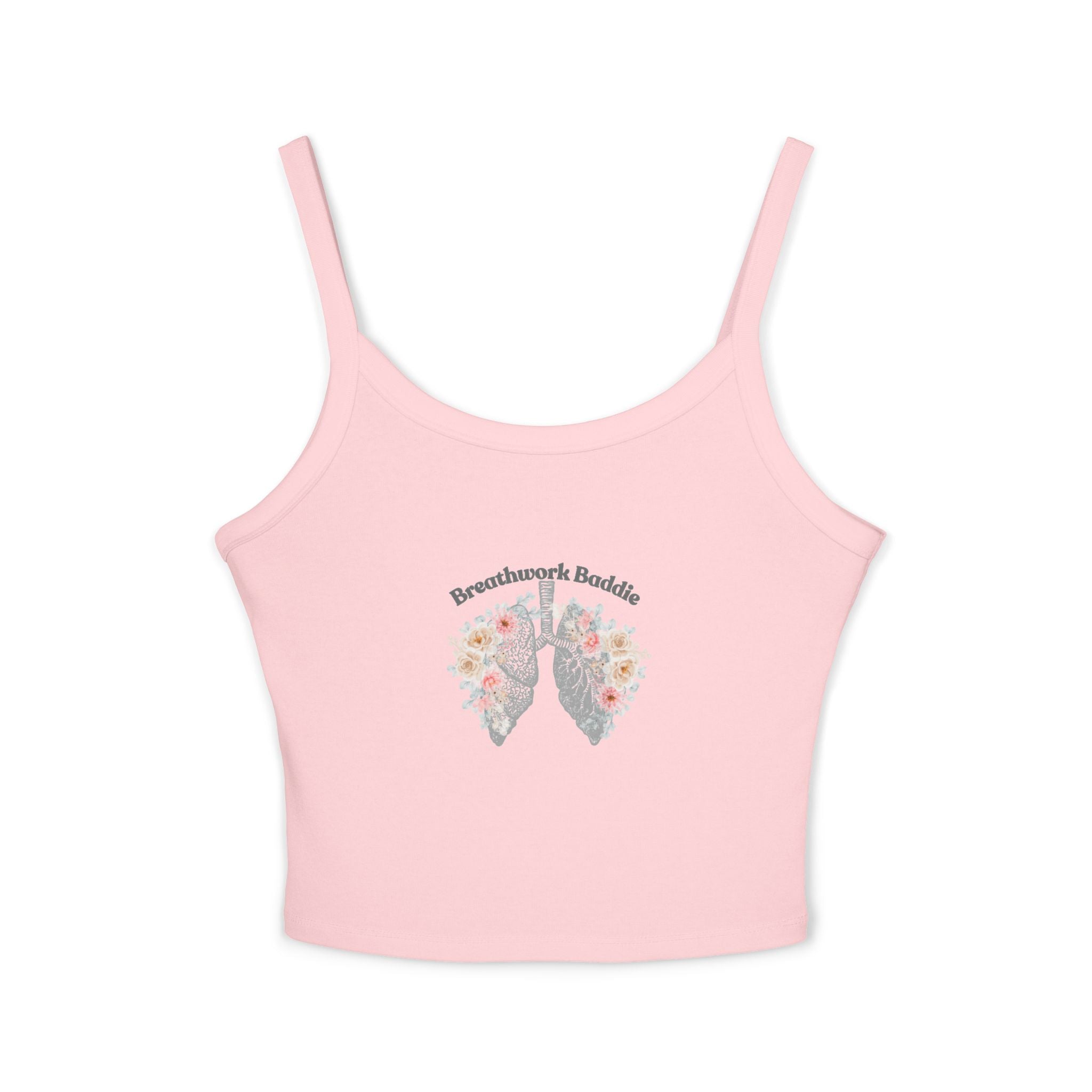 "Breathwork Baddie" Crop Tank