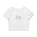 Spirit Guides, "Girl no." Crop Tee