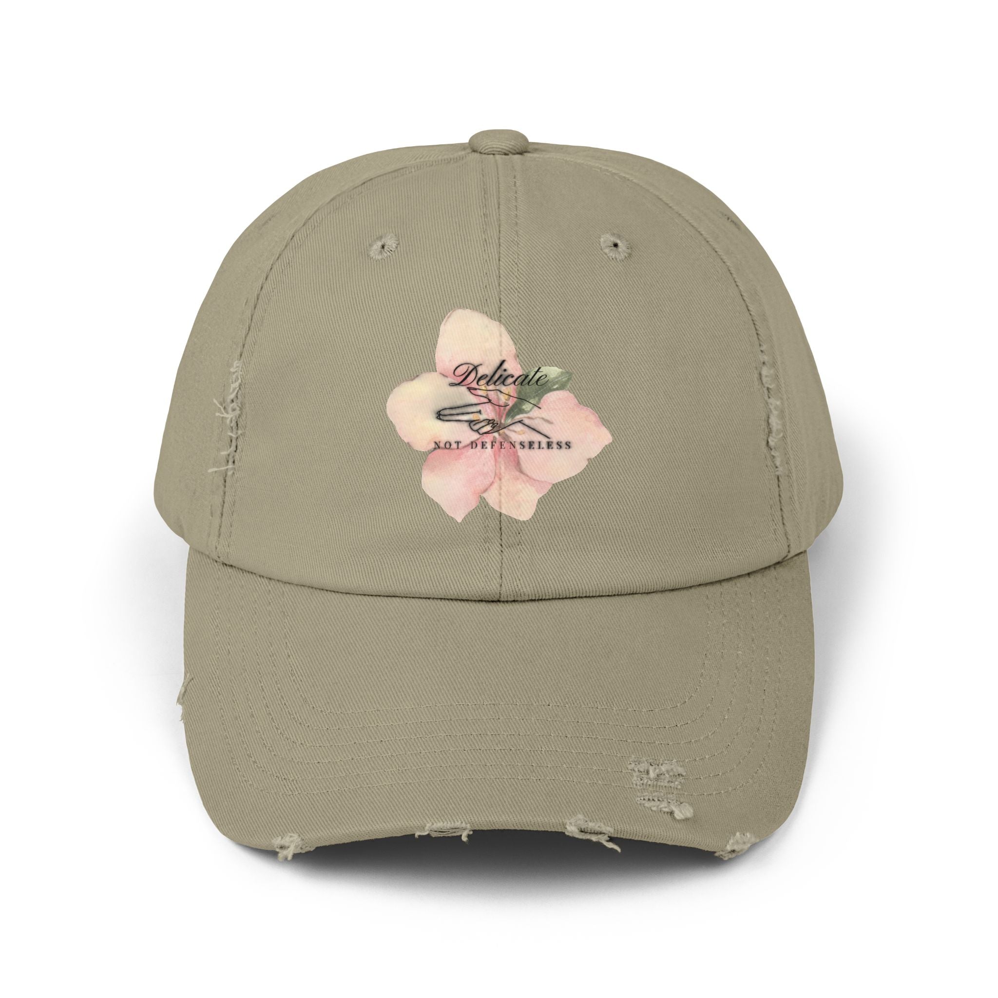 Delicate Distressed Dad Hat