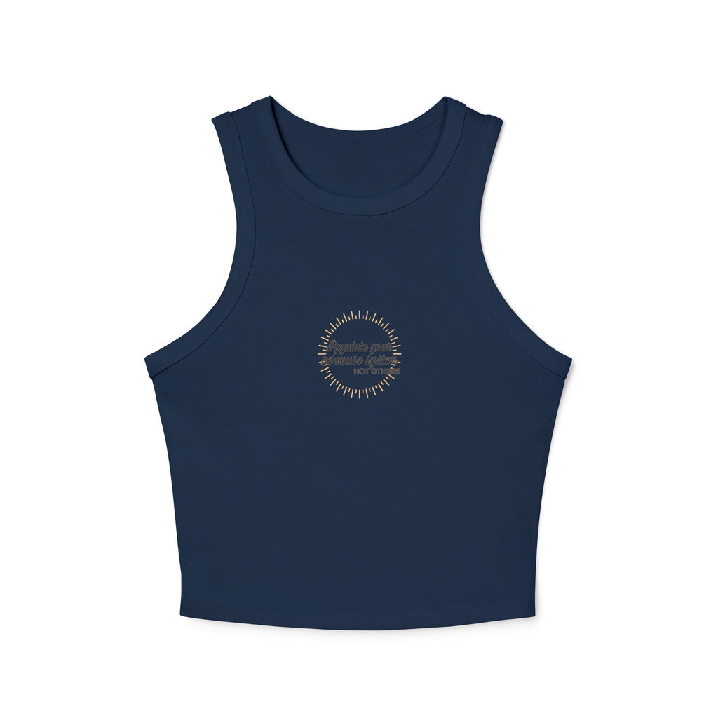 Regulate Your Nervous System Women’s Racer Tank Top