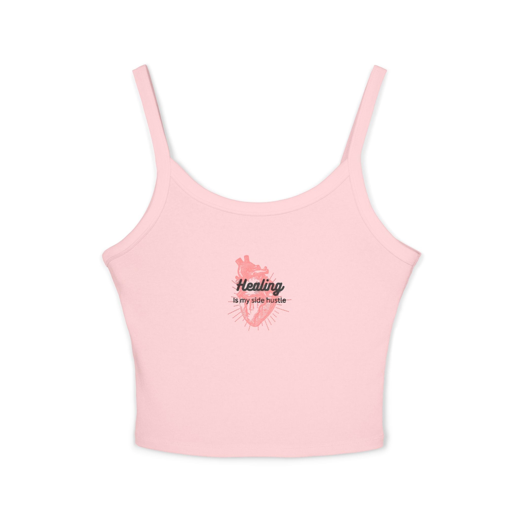 Healing is My Side Hustle Spaghetti Tank Top