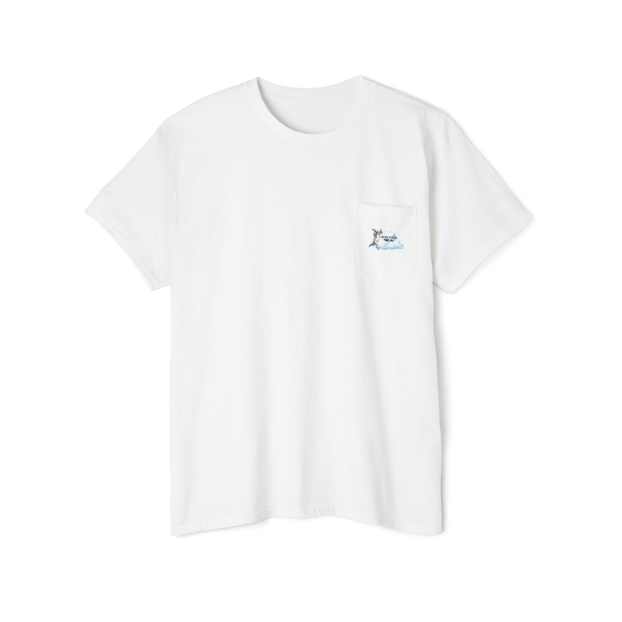 Spirit Guides, "Girl No." Pocket Tee