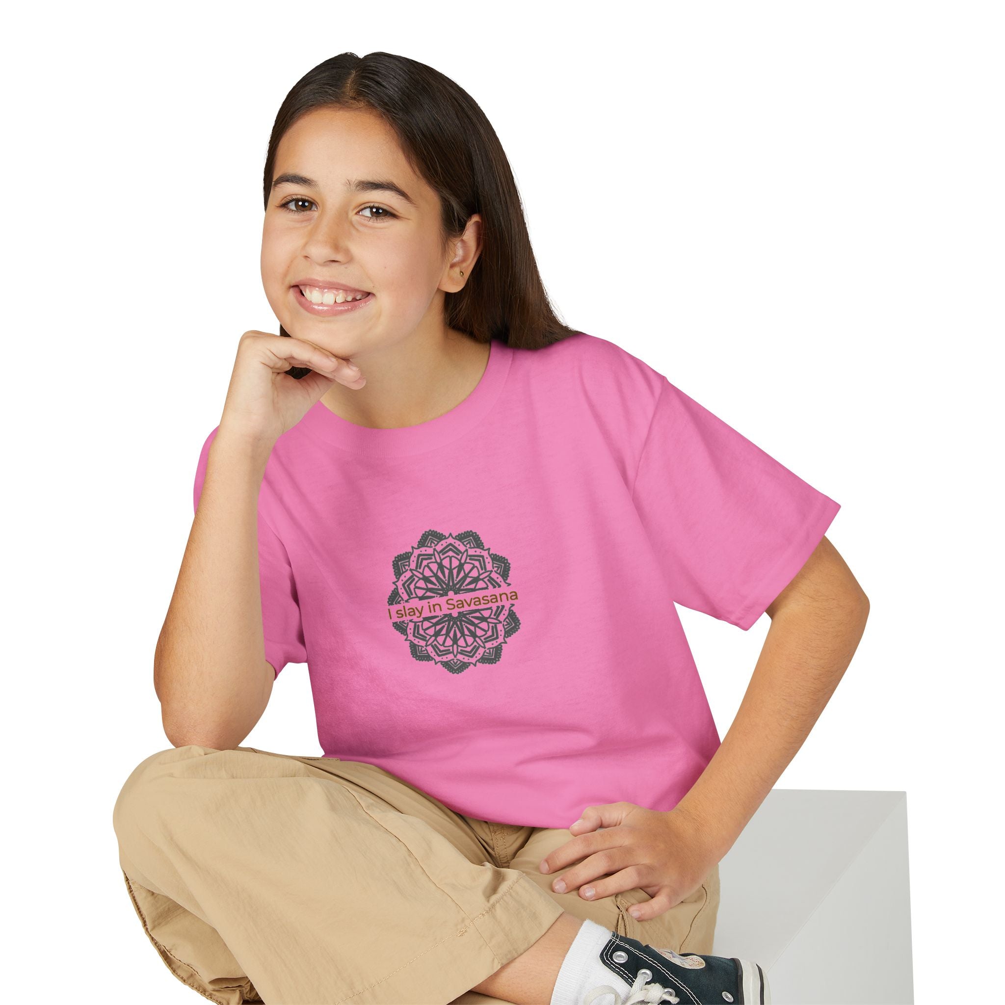 I Slay In Savasana Youth T-Shirt