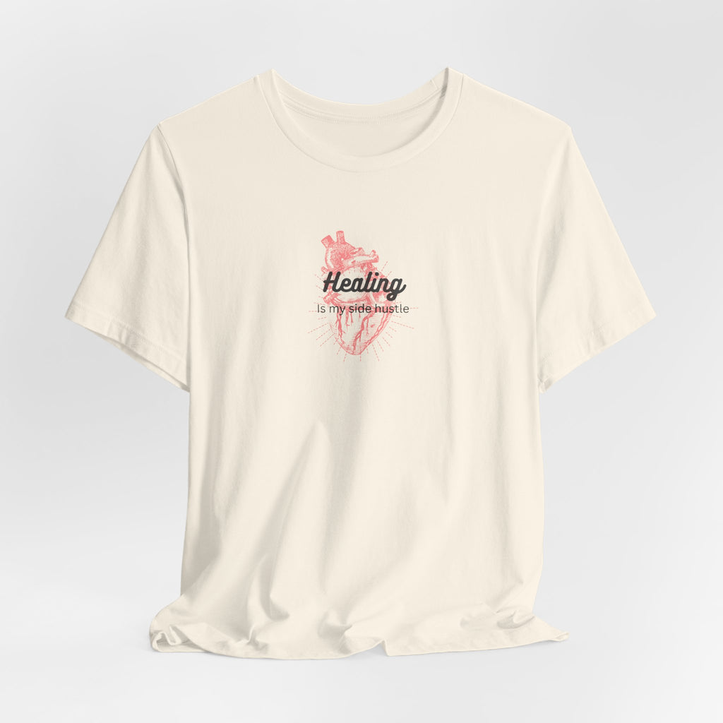 Healing is My Side Hustle Jersey Tee