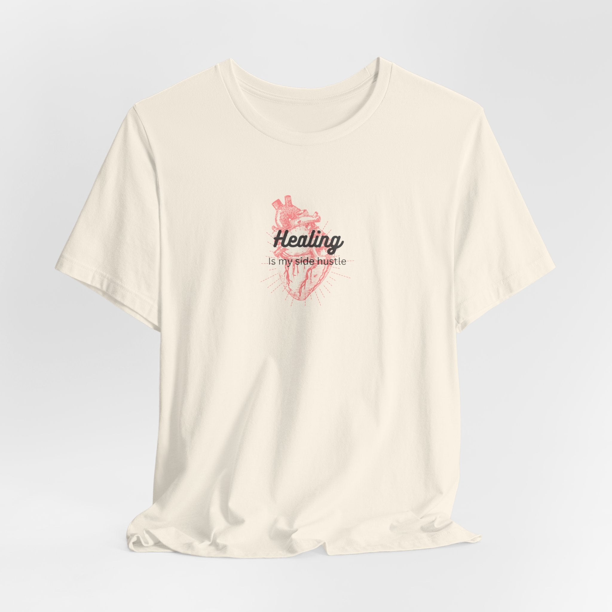 Healing is My Side Hustle Jersey Tee